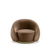 Круглое кресло Abbracci armchair — фотография 2