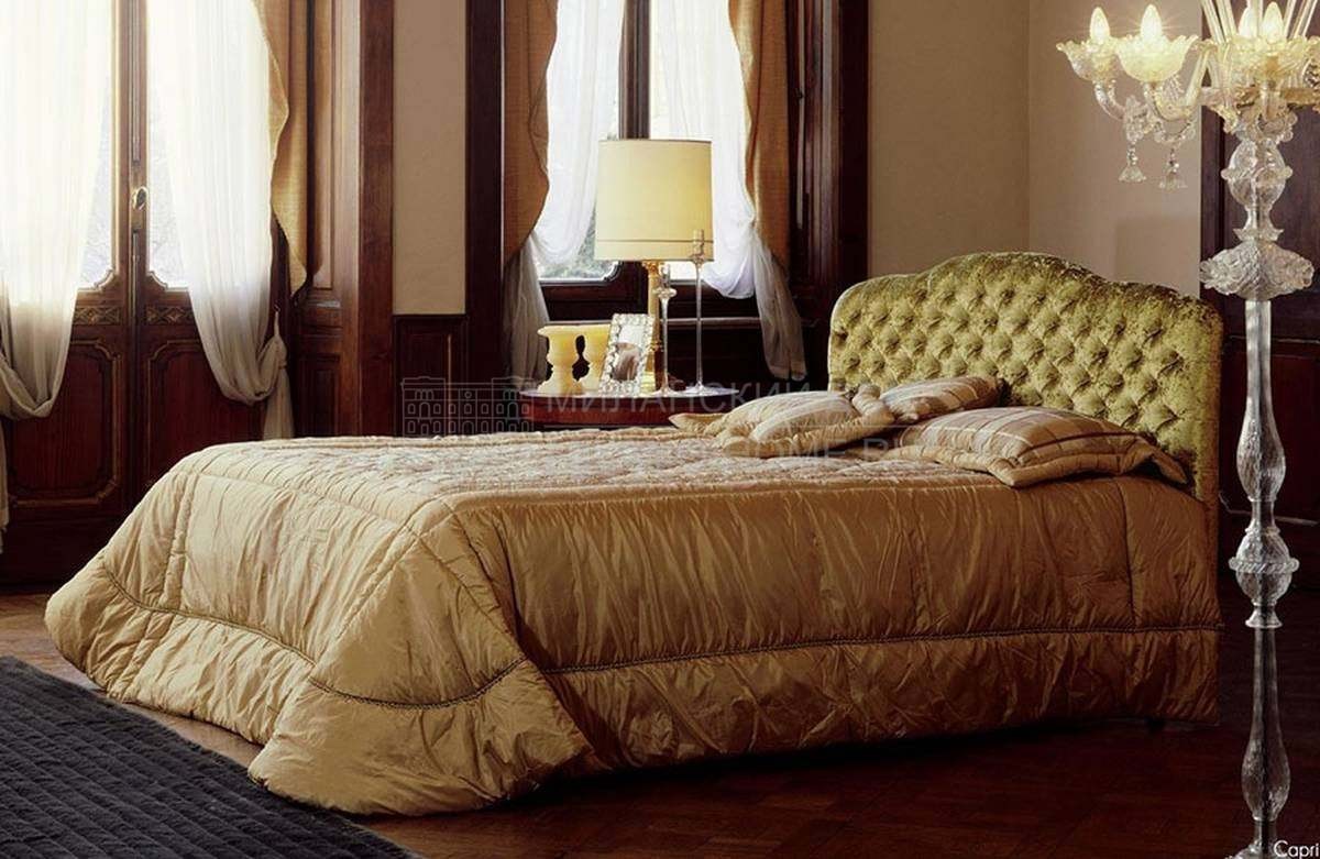 Кровать с мягким изголовьем Capri (bedhead) из Италии фабрики PIGOLI