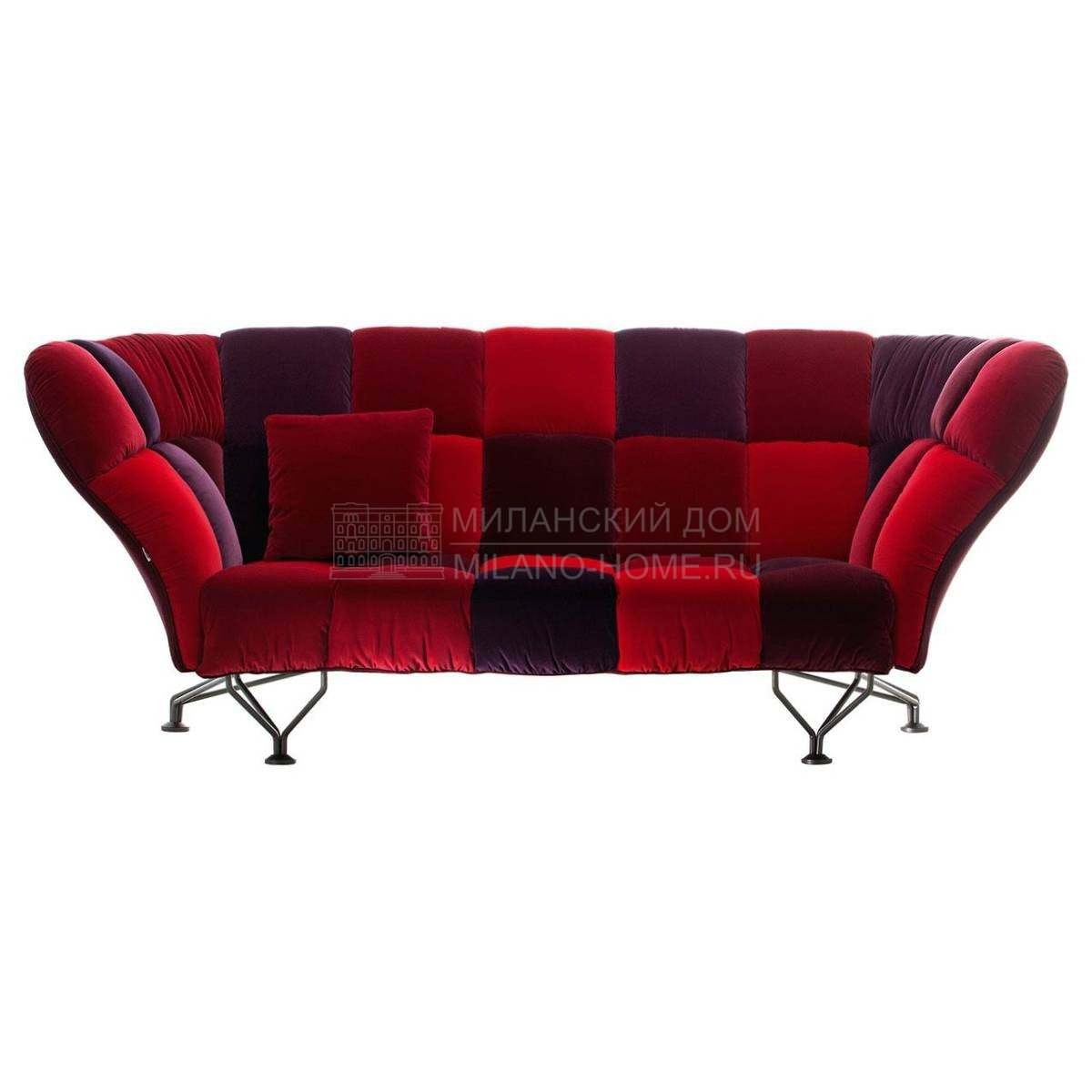 Прямой диван 33 Cuscini sofa из Италии фабрики DRIADE