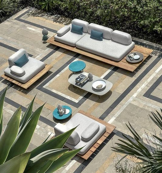 Кофейный столик Calipso coffee table rectangular  из Италии фабрики ETHIMO