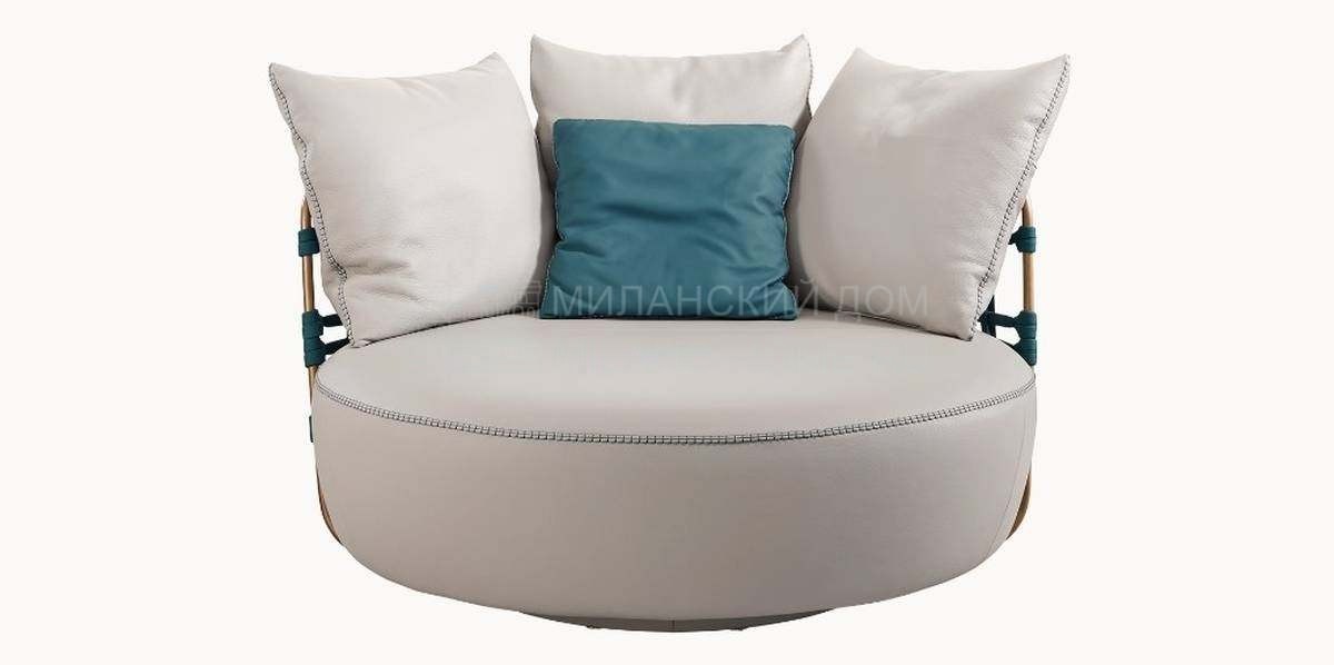 Кожаное кресло Love armchair из Италии фабрики GAMMA ARREDAMENTI