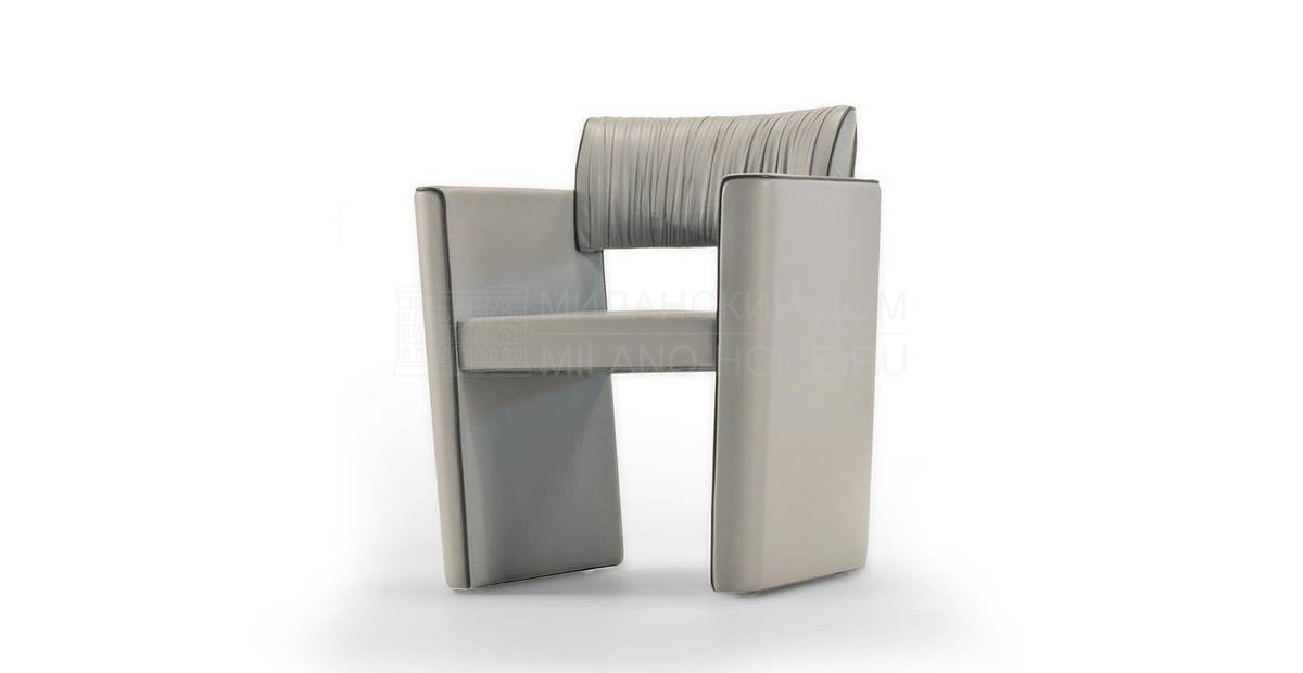 Кожаное кресло BM 518 chair из Италии фабрики MALERBA