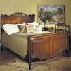 Кровать с деревянным изголовьем Italian & French/H73