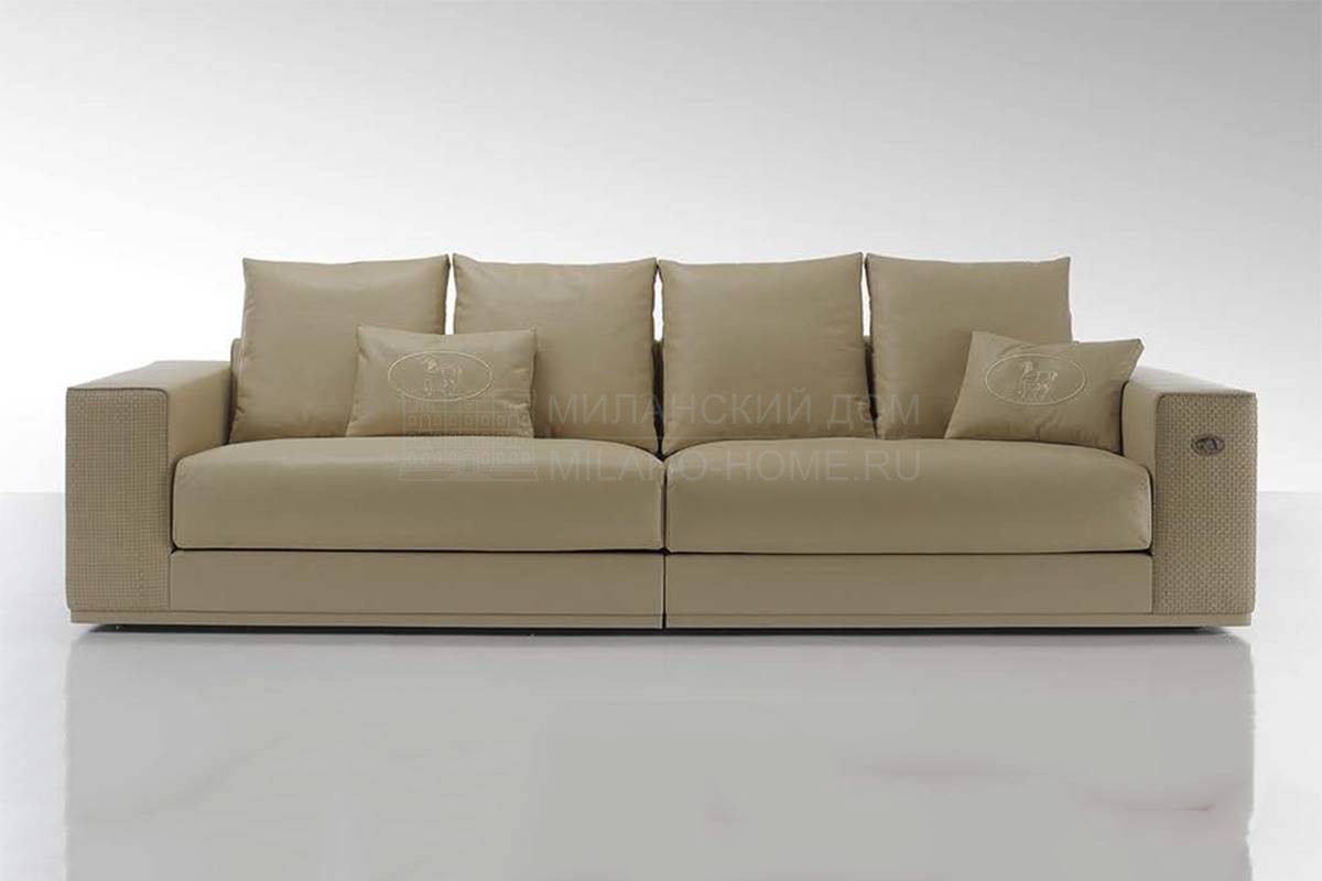 Прямой диван Trevi из Италии фабрики FENDI Casa