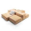 Угловой диван Extrasoft sofa leather