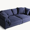 Прямой диван Nebula nine sofa — фотография 7