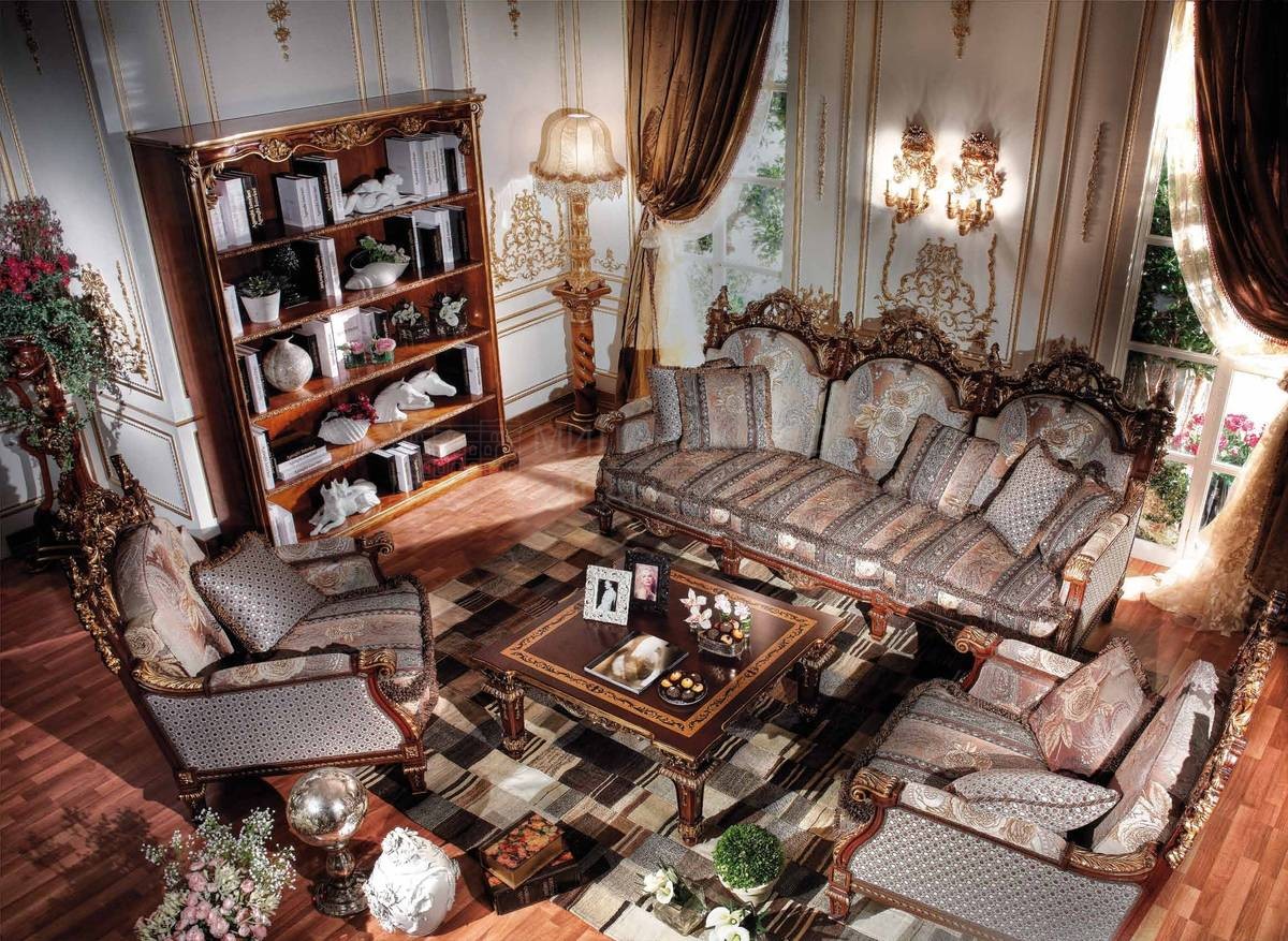 Прямой диван GD 4603 Versailles/sofa из Италии фабрики ASNAGHI INTERIORS