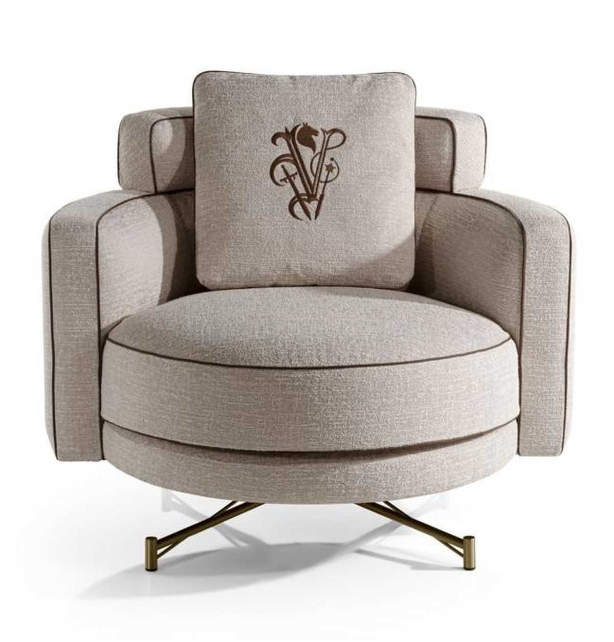 Кресло Khamma armchair из Италии фабрики IPE CAVALLI VISIONNAIRE