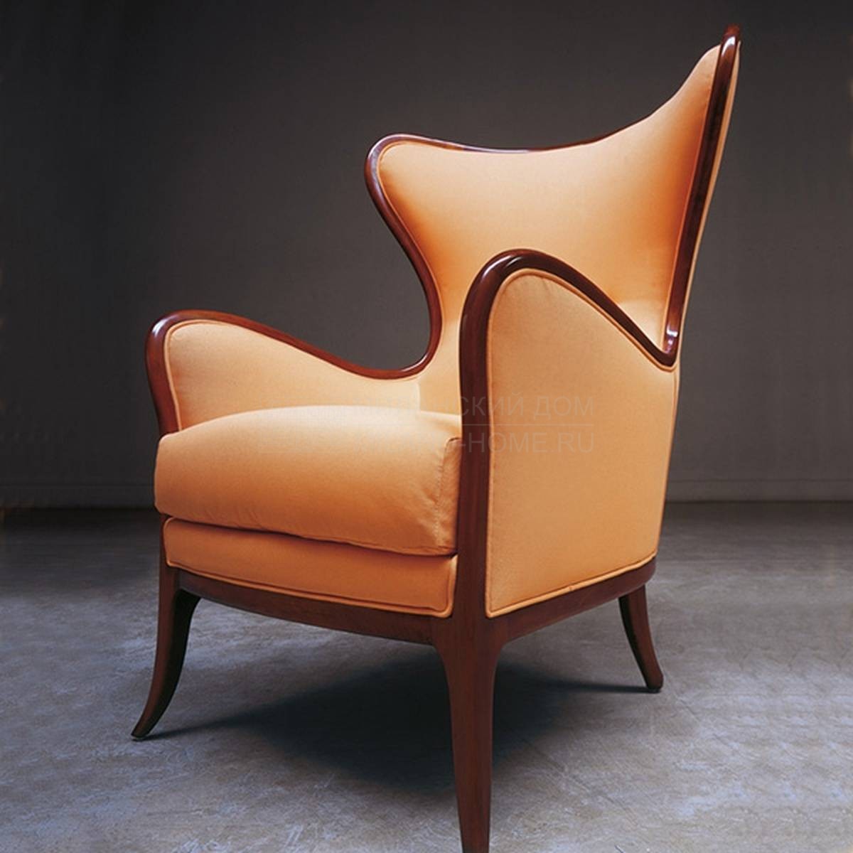 Каминное кресло art.565 Ottocento из Италии фабрики MEDEA