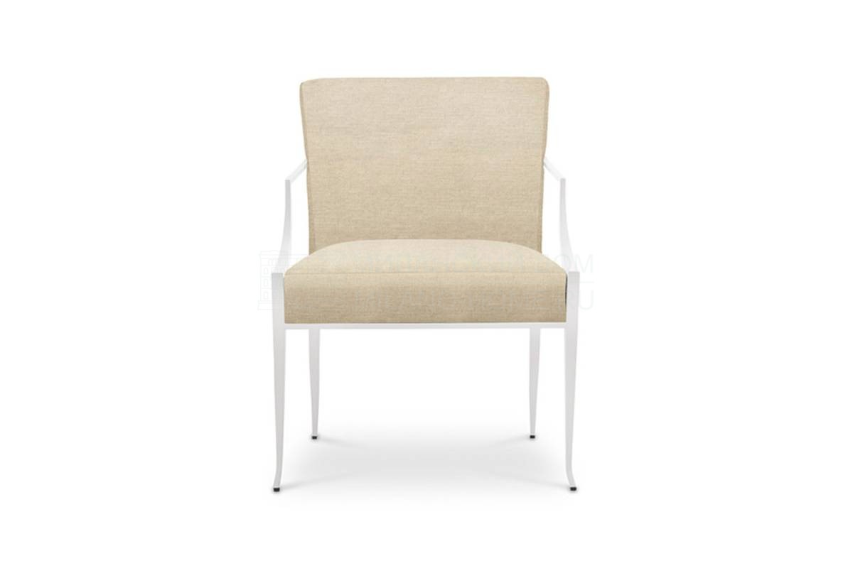 Полукресло RM Modern Berkeley Arm Chair White Powder Coat Finish из США фабрики BOLIER