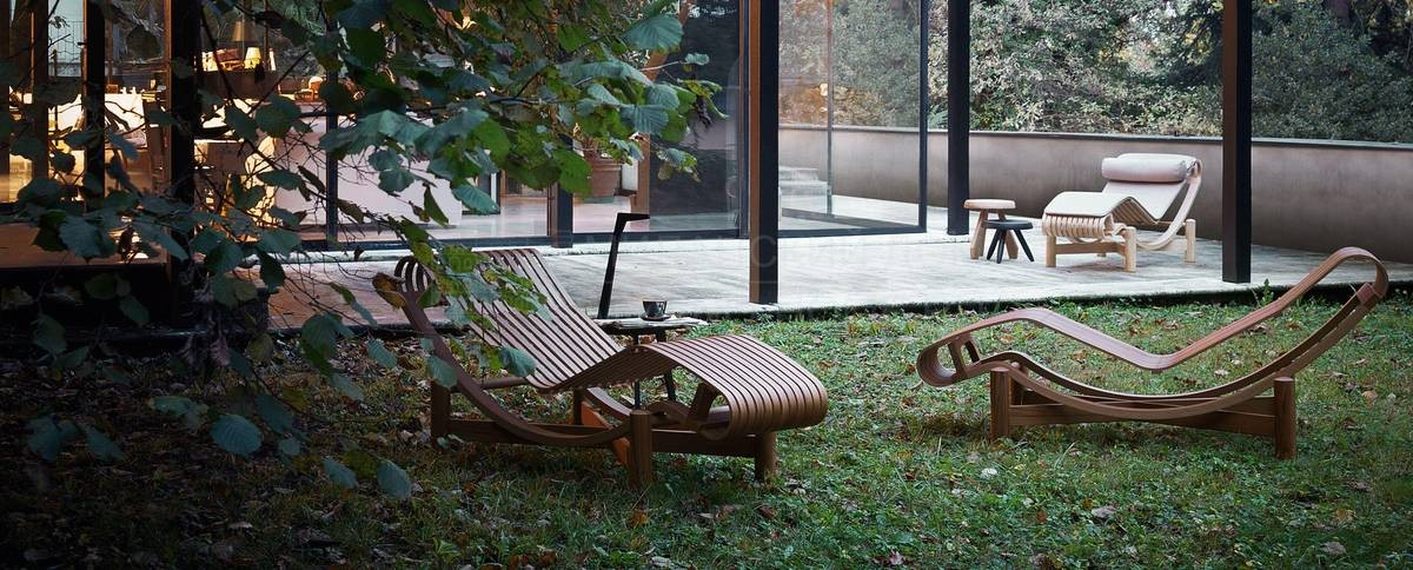 Шезлонг 522 Tokyo Chaise Longue из Италии фабрики CASSINA