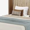 Кровать с мягким изголовьем Split bed — фотография 3