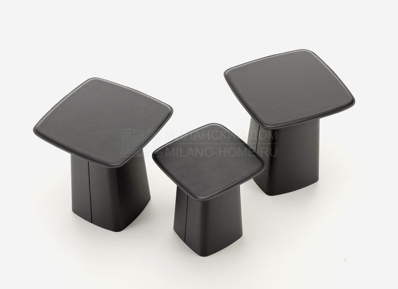 Кофейный столик Leather Side Table из Швейцарии фабрики VITRA