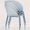 Металлический / Пластиковый стул Tom Vac
