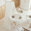 Кровать с балдахином Luxury Bebe SUNNY art.981-BICOLORE — фотография 2