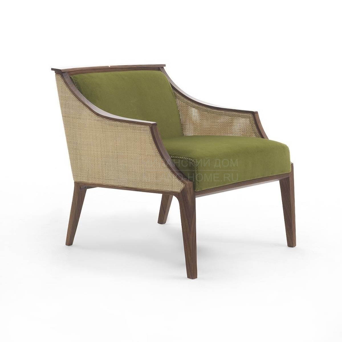 Кресло Liala straw armchair из Италии фабрики PORADA