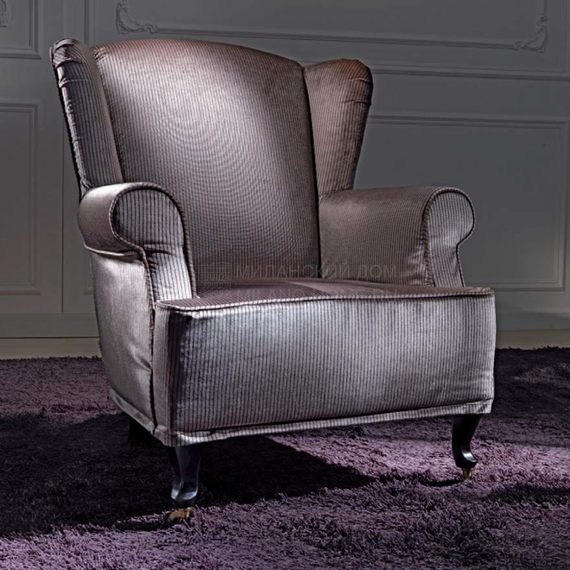 Каминное кресло Camilla/bergere из Италии фабрики ASNAGHI / INEDITO