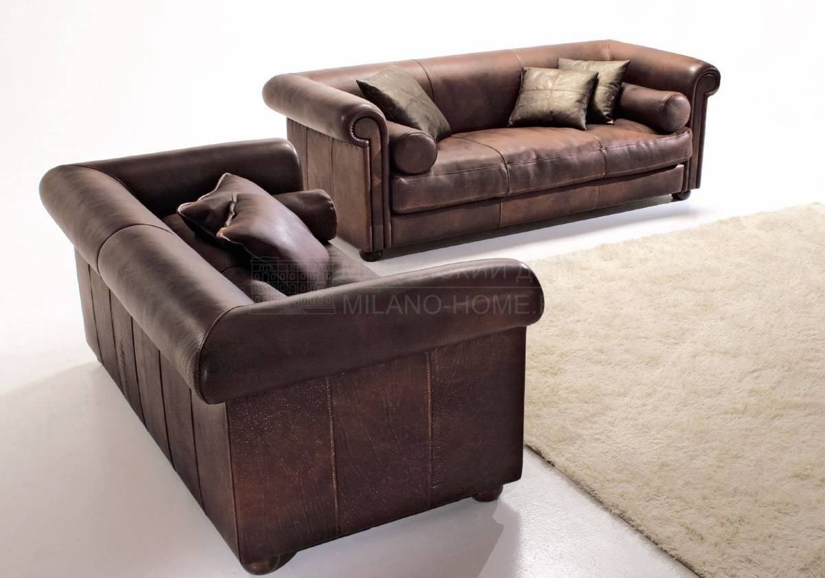 Прямой диван Visconti sofa из Италии фабрики ASNAGHI / INEDITO