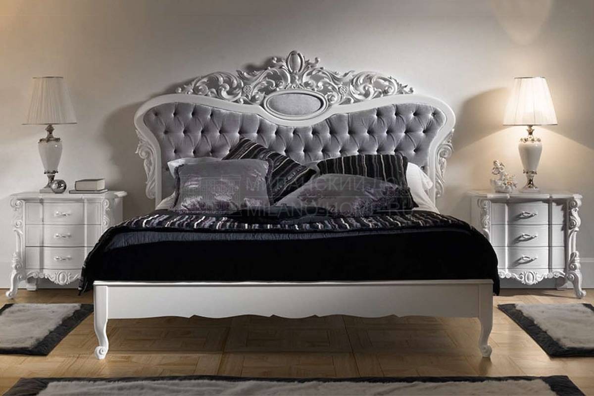 Кровать с комбинированным изголовьем Art. TL60 из Италии фабрики BORDIGNON Camillo