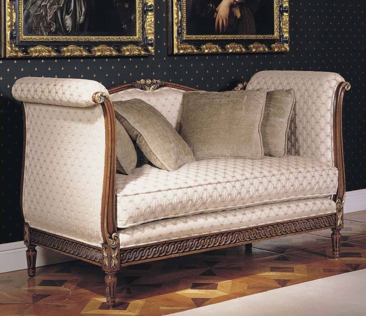 Прямой диван The Upholstery/D374 из Италии фабрики FRANCESCO MOLON