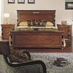 Кровать с деревянным изголовьем New Empire art.H56 — фотография 2