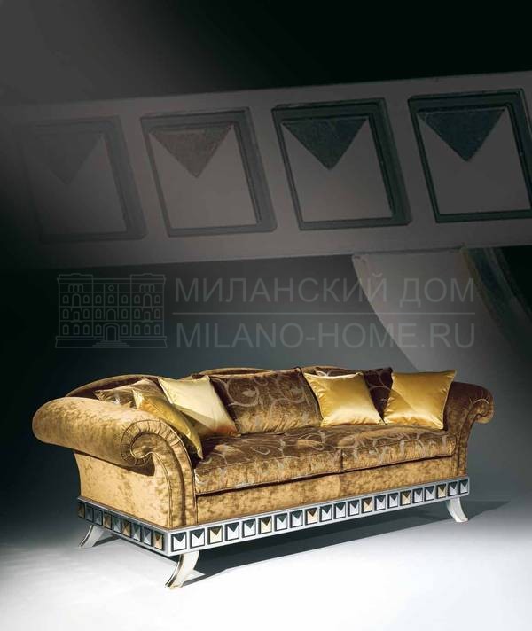 Прямой диван DG 128 Ambrogio/sofa из Италии фабрики ASNAGHI INTERIORS