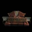 Кровать с деревянным изголовьем OR 600 Brill/bed