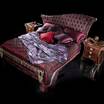 Кровать с деревянным изголовьем OR 660 Miami/bed