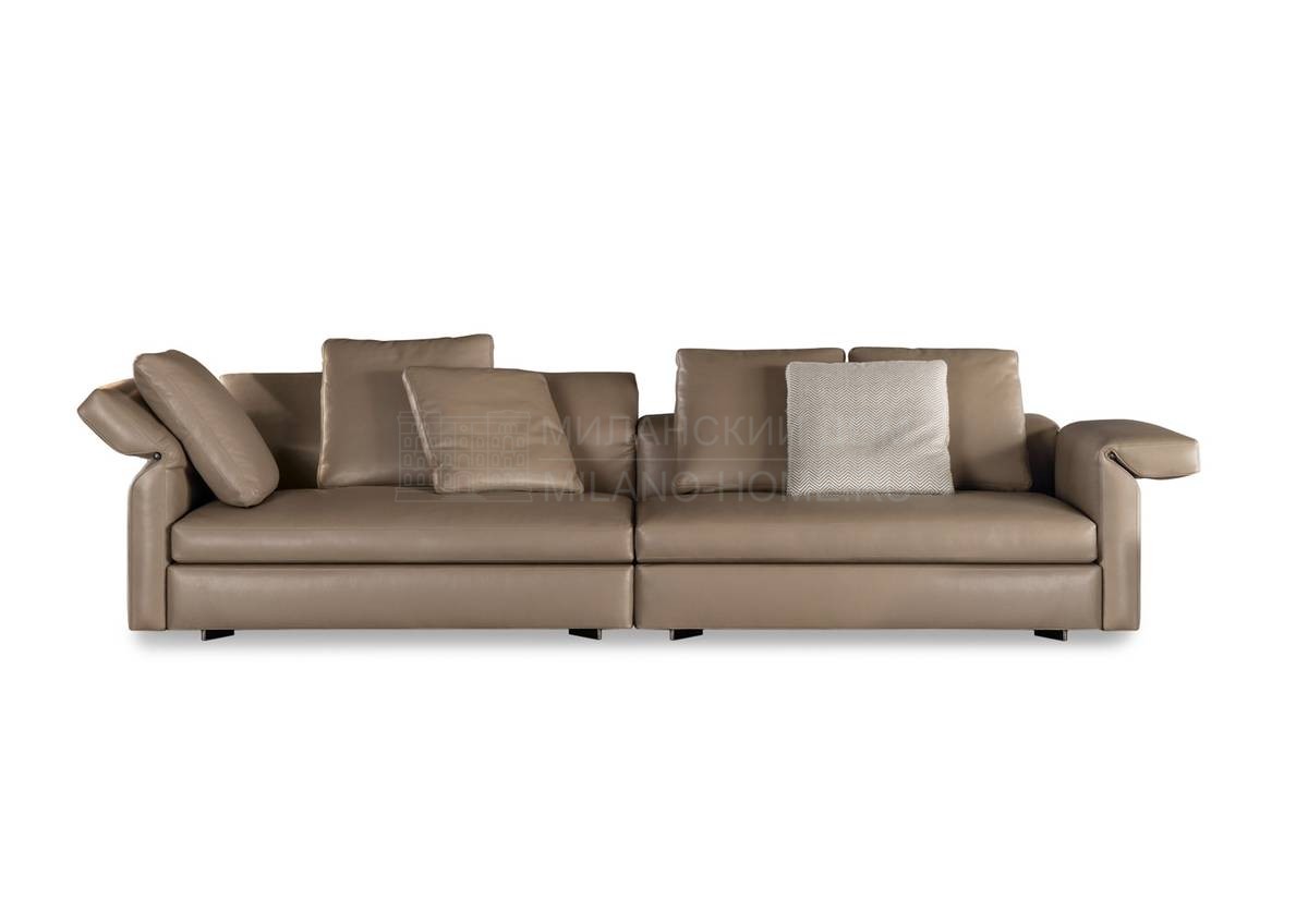 Прямой диван Collar sofa из Италии фабрики MINOTTI
