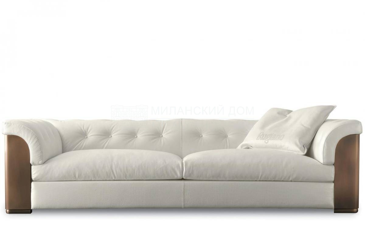 Прямой диван Mytos/6066 из Италии фабрики RUGIANO