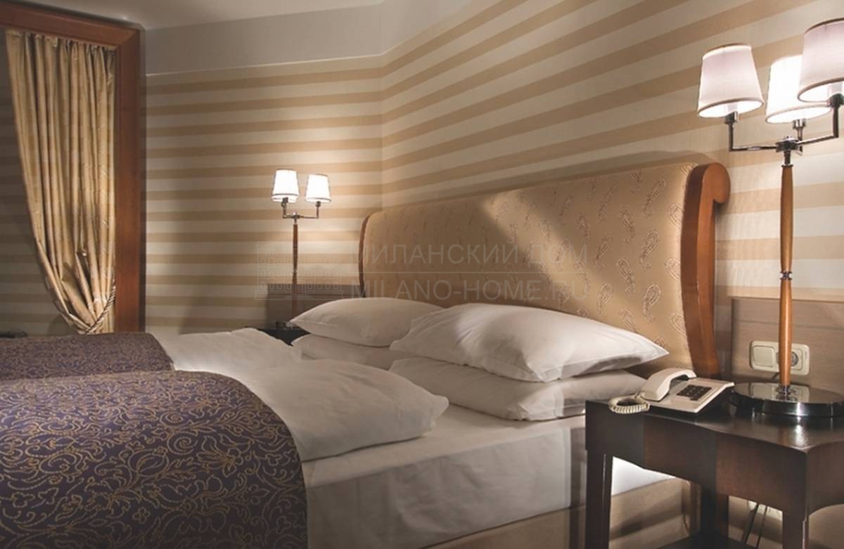Кровать с комбинированным изголовьем Falkensteiner Palace Hotel из Италии фабрики SELVA