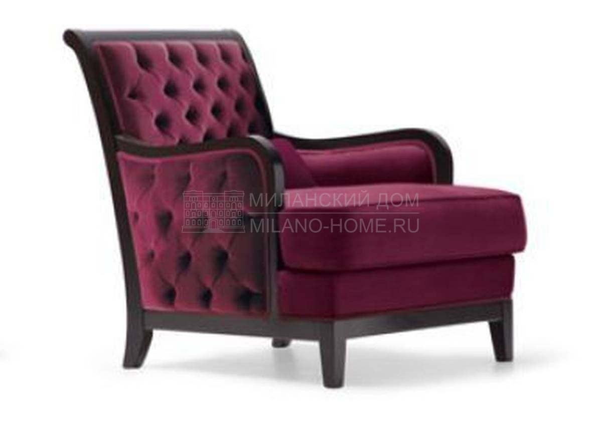 Кресло Sebastian Classic 40121/TI из Италии фабрики ANGELO CAPPELLINI OPERA