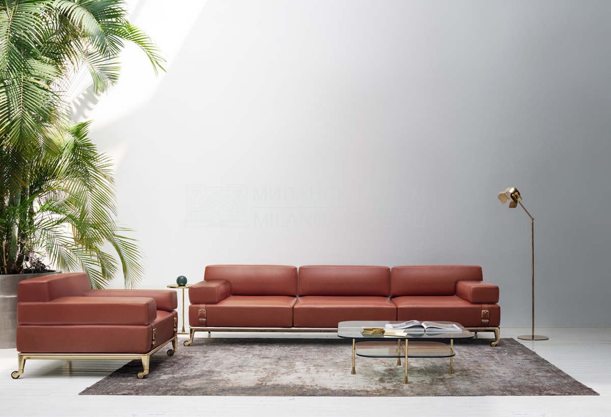 Прямой диван Shaker sofa из Италии фабрики GHIDINI 1961