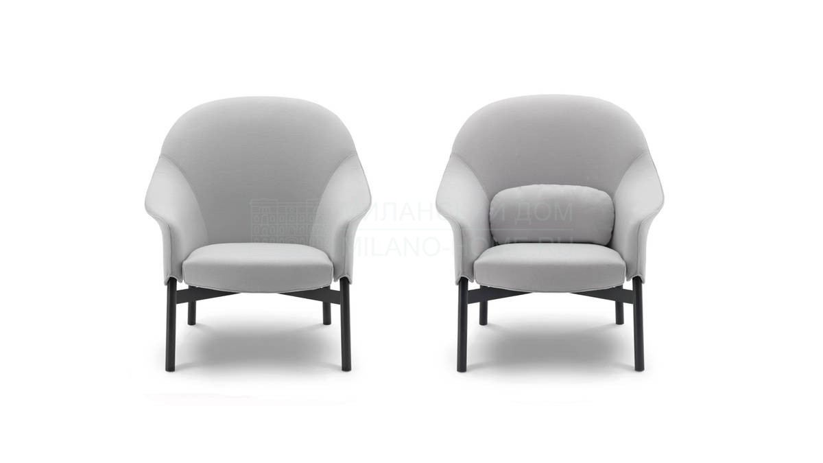 Кожаное кресло Gloria leather armchair high из Италии фабрики ARFLEX