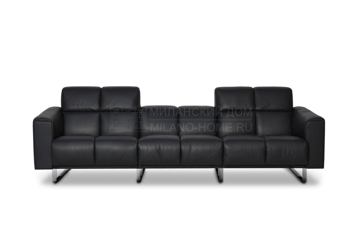 Прямой диван DS-580 sofa leather из Швейцарии фабрики DE SEDE
