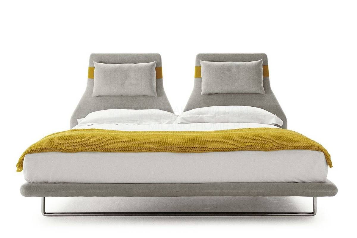 Кровать с мягким изголовьем Lazy Night / art.LLA120L/ LLA200LW из Италии фабрики B&B MAXALTO