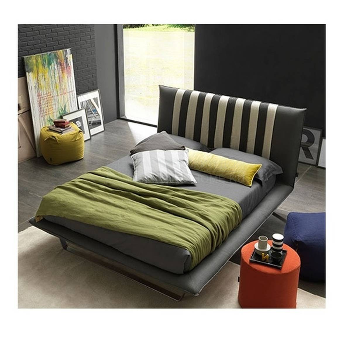Двуспальная кровать Lovely Light из Италии фабрики BOLZAN