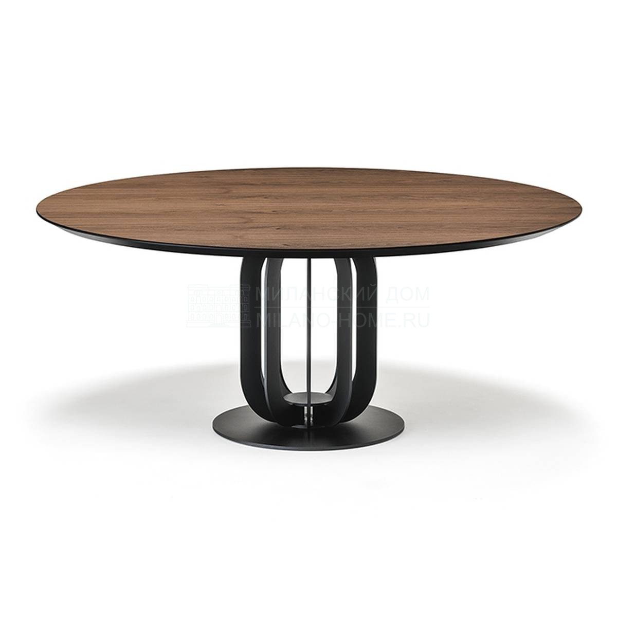 Круглый стол Soho wood dining table из Италии фабрики CATTELAN ITALIA