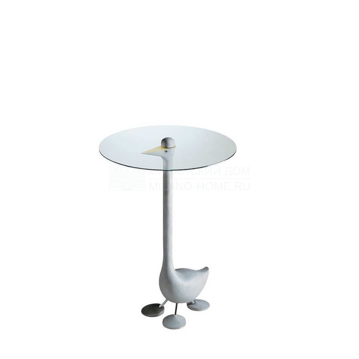 Стеклянный стол Sirfo table из Италии фабрики ZANOTTA