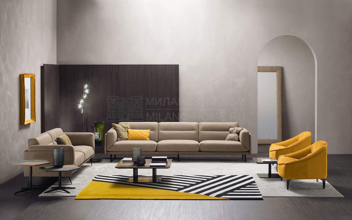 Прямой диван Palco sofa straight из Италии фабрики PRIANERA