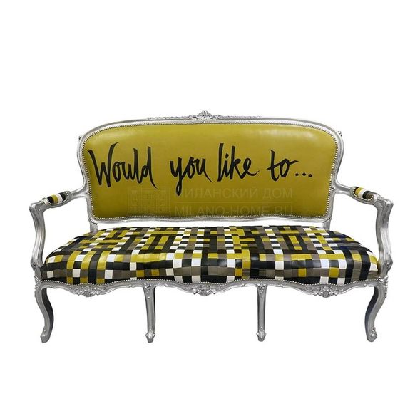 Прямой диван Would you like to... из Великобритании фабрики JIMMIE MARTIN