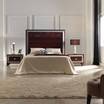 Кровать с деревянным изголовьем Galiano selection/07 bed
