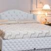 Кровать с мягким изголовьем Hope Blu Queen/bed