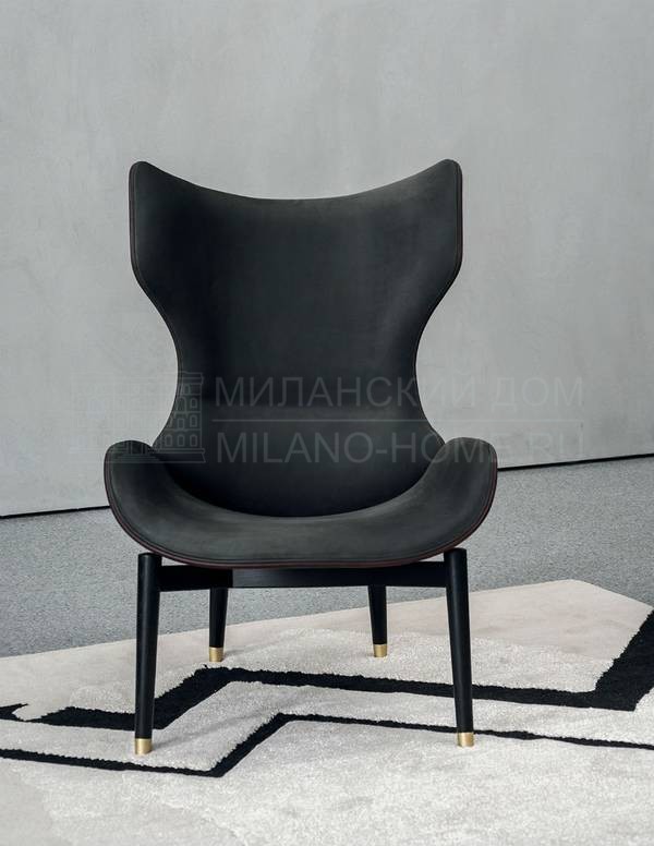 Лаунж кресло Jorgen armchair high из Италии фабрики BAXTER