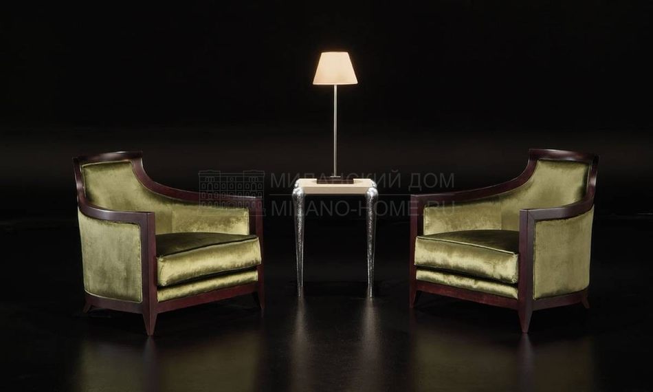 Каминное кресло 3205 из Италии фабрики TURA BY EXTROVERSO