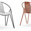 Металлический / Пластиковый стул Madame o chair — фотография 2