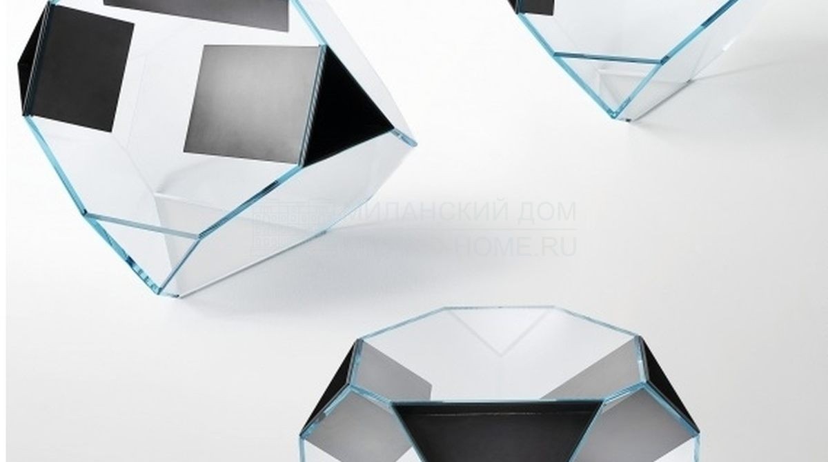 Кофейный столик Cut из Италии фабрики GLAS ITALIA