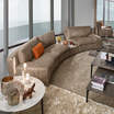 Кожаный диван Nilo sofa circle — фотография 4