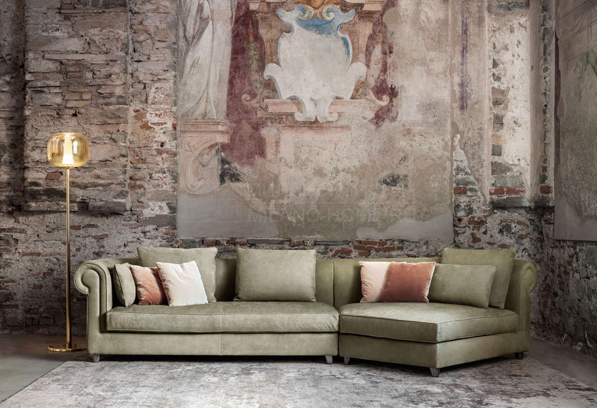 Модульный диван Portofino sofa diagonal из Италии фабрики GHIDINI 1961