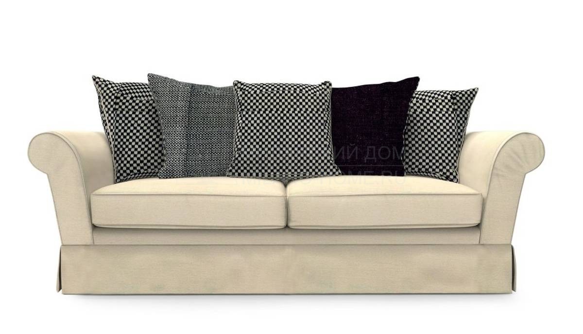 Прямой диван Saffron three seater sofa из Италии фабрики MARIONI